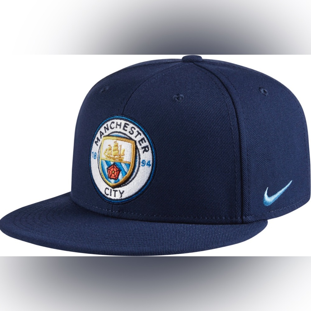 Nike True Manchester City Snapback Hat – Midnight Navy & Field Blue